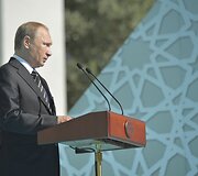 Putinas dalyvavo didžiulės mečetės atidaryme Maskvoje