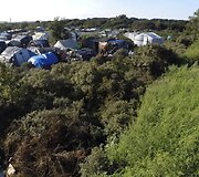 Migrantai &bdquo;Naujosiose džiunglėse&ldquo; &ndash; stovyklavietėje prie Kalė Prancūzijoje