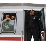 Migrantai traukiniuose