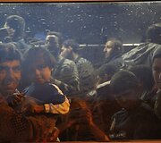 Migrantai traukiniuose