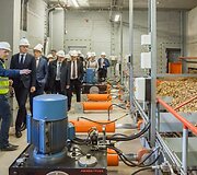 Naujos biokuro katilinės Vilniuje atidarymas