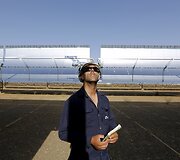 Didžiausia pasaulyje saulės energijos jėgainė Ispanijoje