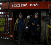 Lenkijos Silezijos vaivadijoje esančios akmens anglies kasyklos angliakasiai