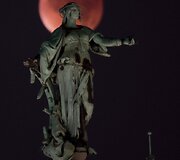 &bdquo;Kruvinasis&ldquo; mėnulio užtemimas