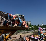Indija po Gane&scaron;o dievui skirtos religinės &scaron;ventės