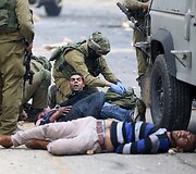 Palestiniečių ir Izraelio karių susirėmimai