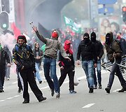 Protestas Belgijoje
