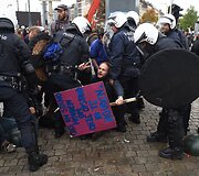 Protestas Belgijoje