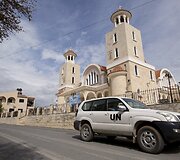 Jungtinių tautų numatyta buferinė zona tarp Kipro ir Turkijos valdomų salos pusių