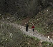 Bacho Tsiklauris su tėčiu