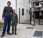 Jeisonas Rodriguezas su vyresniuoju broliu