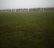 Vokietijos policija rodo kelią migrantams kertant sieną i&scaron; Austrijos į Vokietiją