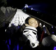 &bdquo;Žvaigždžių karų&ldquo; personažai &scaron;turmavo Didžiąją Kinų sieną