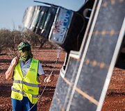 Saulės energija varomų automobilių lenktynės Australijoje