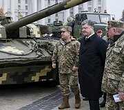 Ukrainoje pristatyta naujai įsigyta ginkluotė