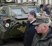Ukrainoje pristatyta naujai įsigyta ginkluotė