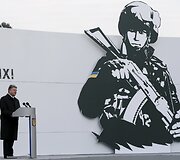 Ukrainoje pristatyta naujai įsigyta ginkluotė