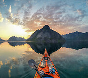 Kelionė baidare po Norvegijos fjordus