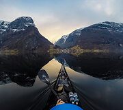 Kelionė baidare po Norvegijos fjordus