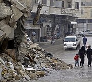 Hosam Kamel mokykla Sirijoje