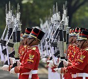 Danijos karalienės vizitas Indonezijoje