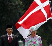 Danijos karalienės vizitas Indonezijoje