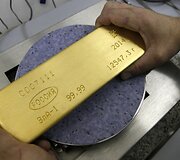 Aukso i&scaron;gavimo gamykla Krasnojarske