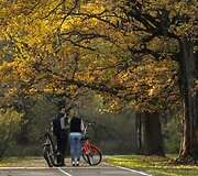 Rudens spalvomis dažosi Europos gamta
