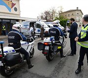 Autobuso ir sunkvežimio avarija Prancūzijoje