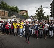 Studentų protestai Pretorijoje