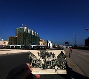 Beirutas dabar ir 1920 metų atvirutėje