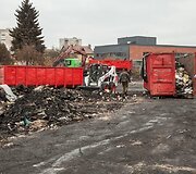 Ukmergės gatvės turgus po gaisro