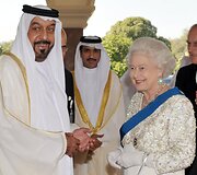 39. Jungtinių Arabų Emyratų prezidentas &scaron;eichas Khalifa bin Zayedas al-Nahayanas