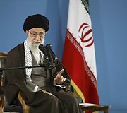 18. Irano valstybės vadovas Ayatollahas Ali Khamenei'as