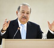 15. Meksikos milijardierius Carlosas Slimas