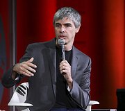 10. &bdquo;Google&ldquo; generalinis direktorius Larry Page'as