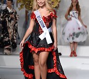 Grožio konkurso dalyvė