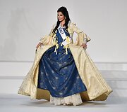 Grožio konkurso dalyvė