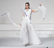Grožio konkurso dalyvė