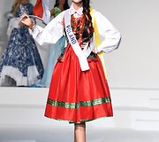Grožio konkurso dalyvė