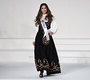 Grožio konkurso dalyvė