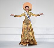 Grožio konkurso dalyvė