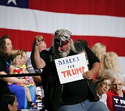 Donaldo Trumpo kandidatūrą palaikantys amerikiečiai