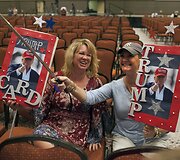 Donaldo Trumpo kandidatūrą palaikantys amerikiečiai