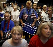 Donaldo Trumpo kandidatūrą palaikantys amerikiečiai