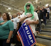 Donaldo Trumpo kandidatūrą palaikantys amerikiečiai