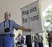 Donaldo Trumpo kandidatūrą palaikantys amerikiečiai