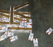 Sulaikyta cigarečių kontrabanda