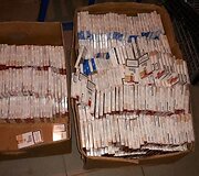 Sulaikyta cigarečių kontrabanda