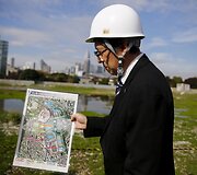 Pasiruo&scaron;imas naujojo Japonijos nacionalinio stadionio statyboms